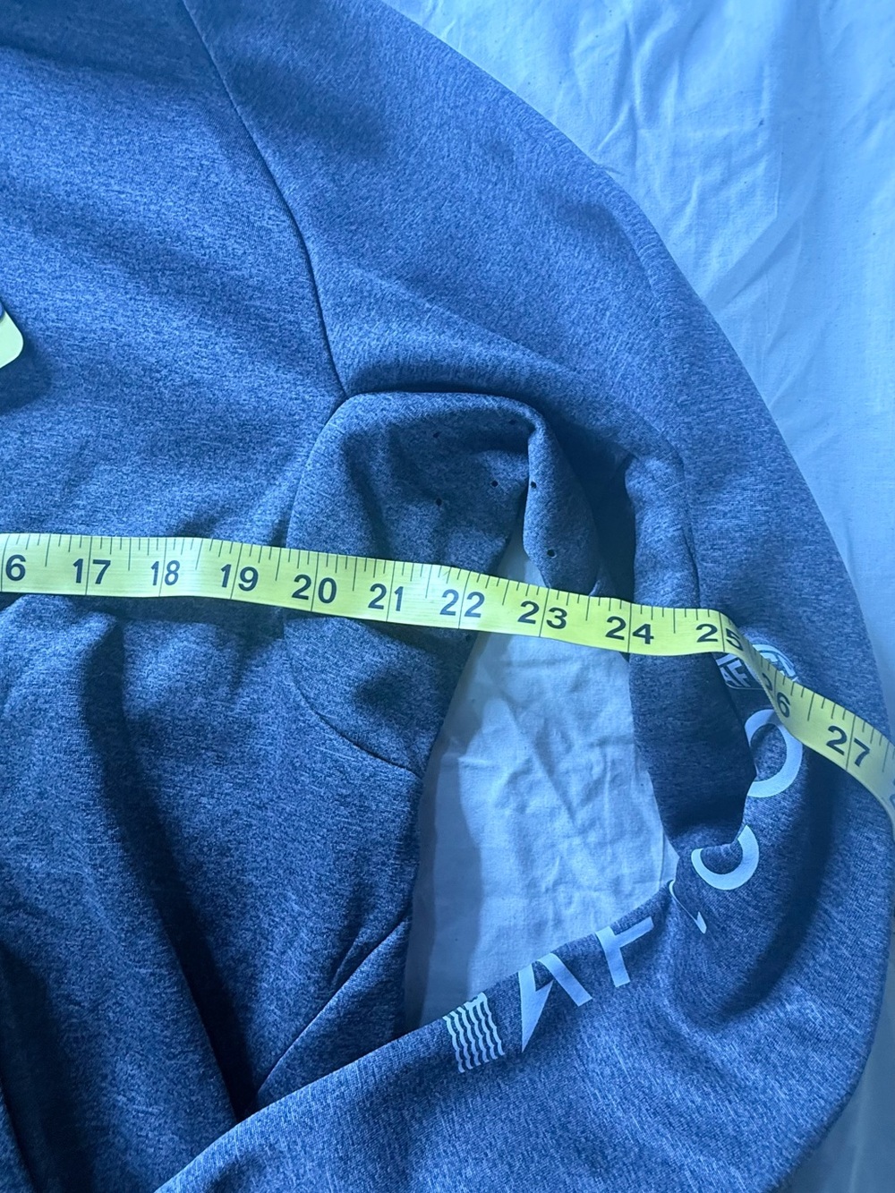 Aftech Gray Hooded Pullover Sweatshirt - Picture 3 of 7
